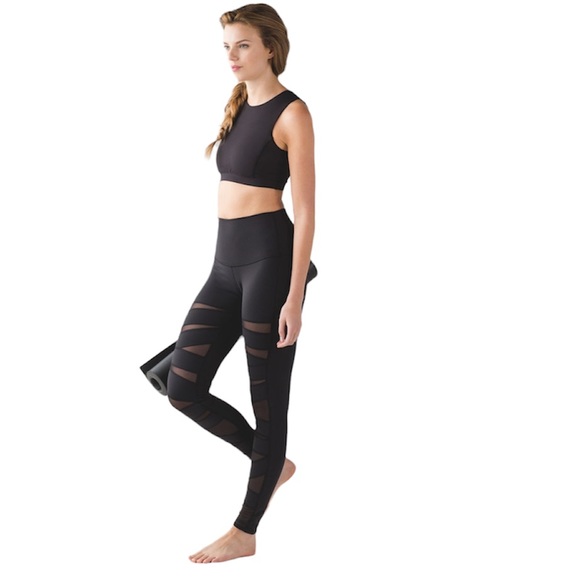 Lululemon Wunder Under HR Special Edition Tech Mesh pant size 4 NWT - Picture 5 of 10